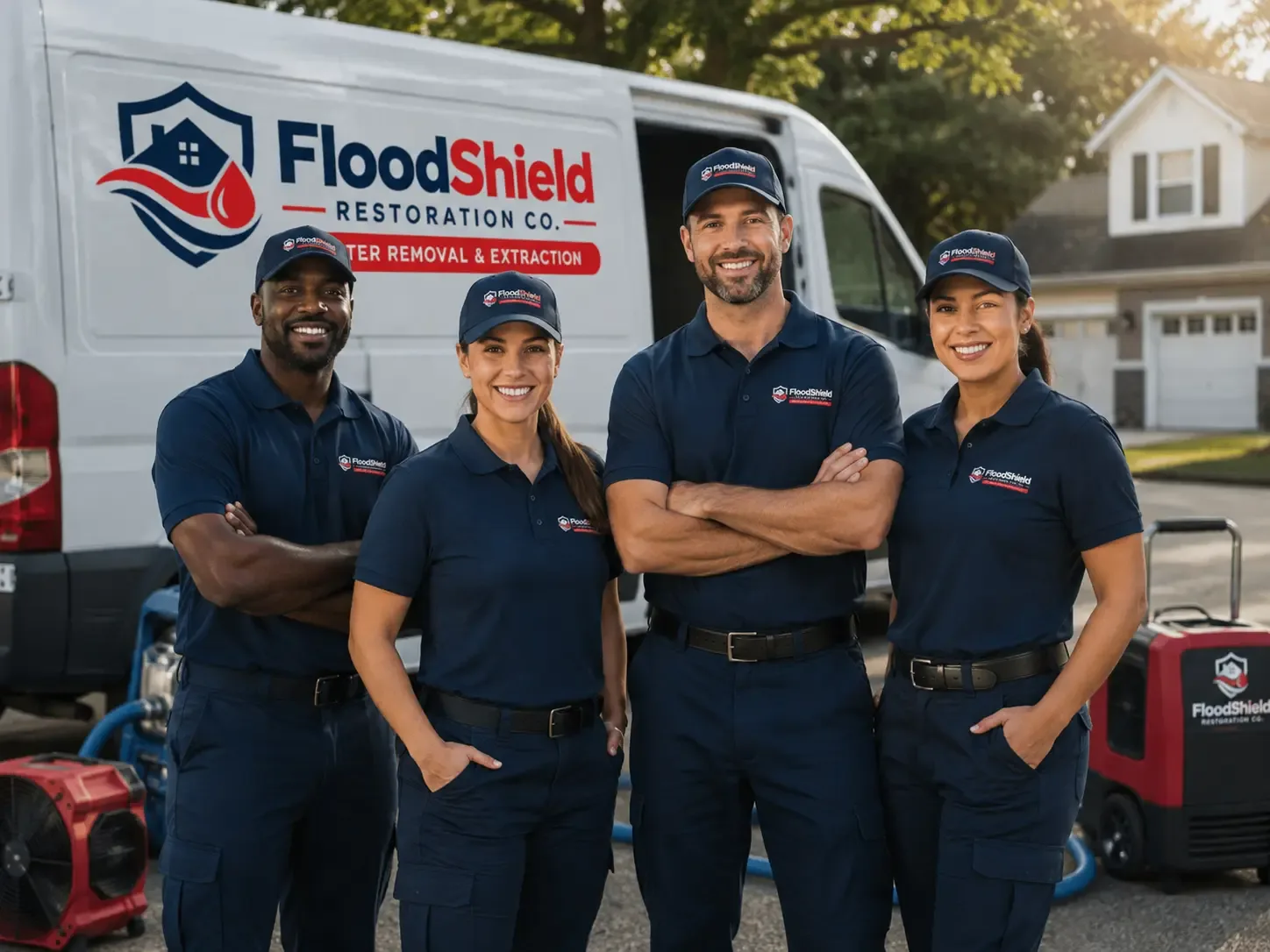 Flood Damage Restoration company in Holly Springs, NC